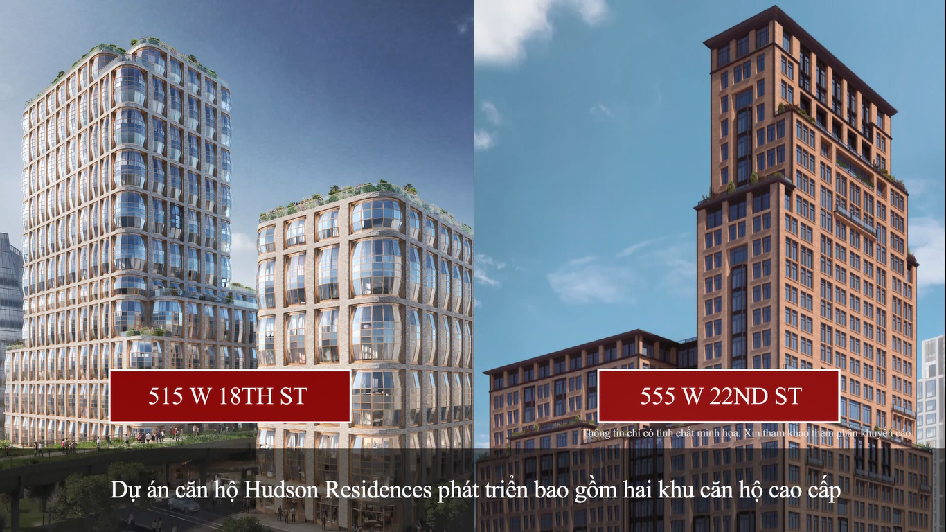 dự án EB5 căn hộ Hudson Residences